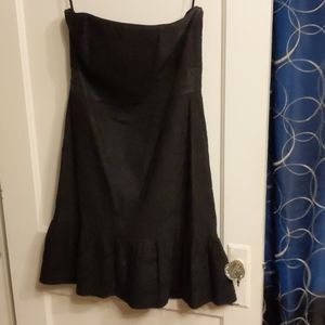 Black cocktail dress